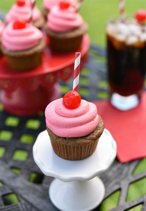 Cherry Coke Cupcakes Easy Cupcake Recipe Fun Squared