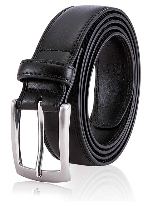 Men's Genuine Leather Dress Belt, Handmade, 100% Cow Leather, Fashion ...