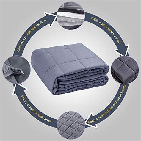 Weighted Blanket Adult for Who with Anxiety, Autism, Insomnia or Stress