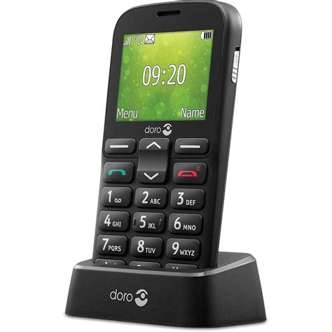 Doro 1380 Noir 8324 Achat Smartphone And Téléphone Portable Doro Pour