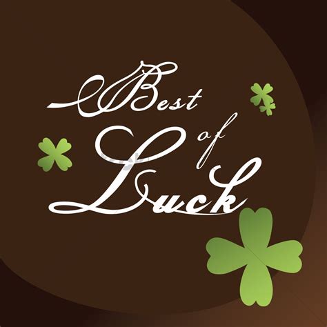 I pray the best for you and best luck! Best of luck wishes Vector Image - 1791367 | StockUnlimited