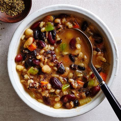 Slow Cooker Southwestern Bean Soup Recipe Eatingwell