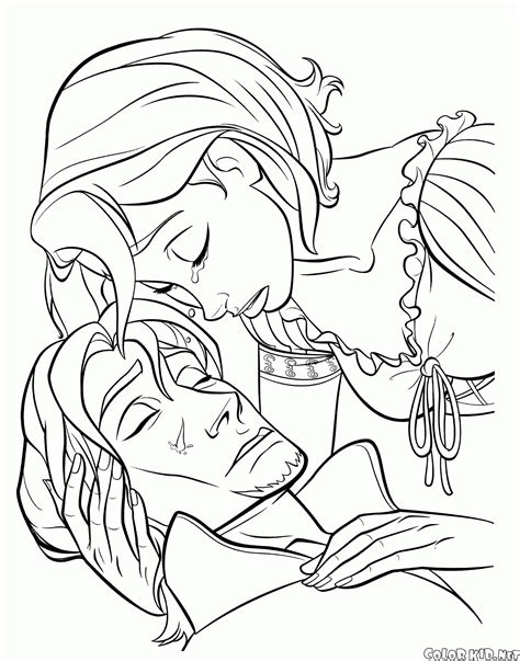 Rapunzel Coloring Pages - Learny Kids