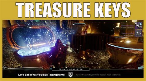 How To Get Treasure Keys 30th Anniversary Destiny 2 What Are Treasure