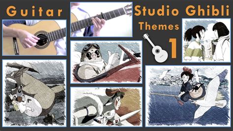 Guitar Studio Ghibli Themes Collection Part 1 Notation Tab