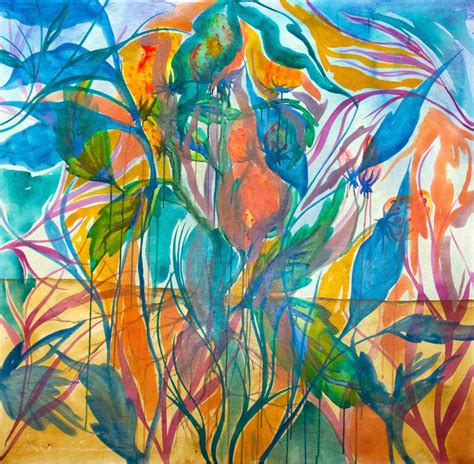 Underwater Garden Painting By Alexia Lopez Sosa Saatchi Art