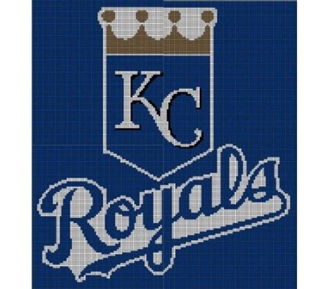 Whether we are winning or allowing other teams to win, that royal moon will forever shine over kansas city. Kansas City Royals Pattern Afghan Graph | Graph crochet ...