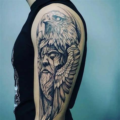 Greek Gods Blackwork Tatting Ink Kevin Ideas Mythology Tattoos