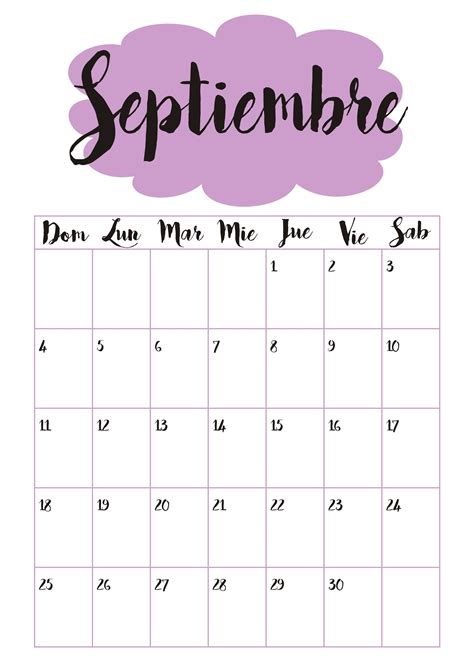 Calendario 9 Septiembre ☼ Ideas De Calendario Calendario Tumblr