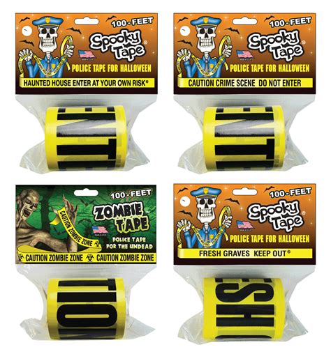 Buy Spooky Tape Halloween Combo Pack Haunted House Enter At Your