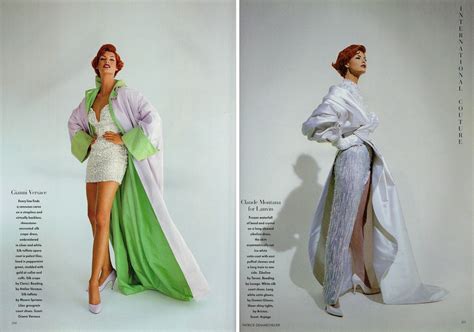 Vintage Von Werth Blog Haute Couture Fall 1991 Linda Evangelista