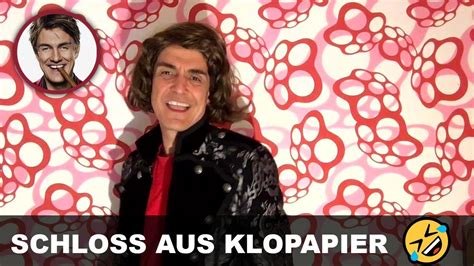 Es ist mir leid, aber ich tröste mich mit dem bewußtsein, daß größere autoren sich ähnliche vergehen zuschulden kommen ließen. "Jürgen Drews" - Ein Schloss aus Klopapier (Ich bau dir ...