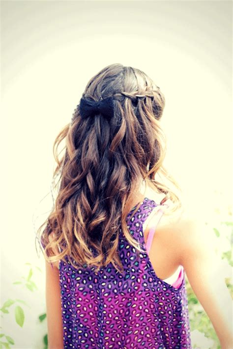 Styles to try for your fall outings. 10 Cute Hairstyles for Girls