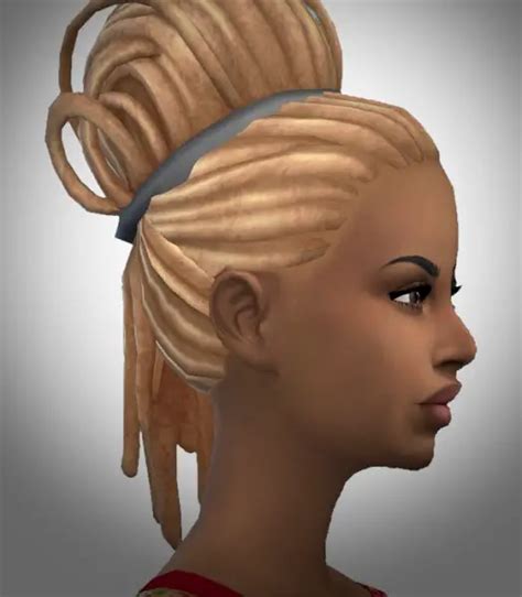 Birksches Sims Blog Great Dread Knot Hair Sims 4 Hairs