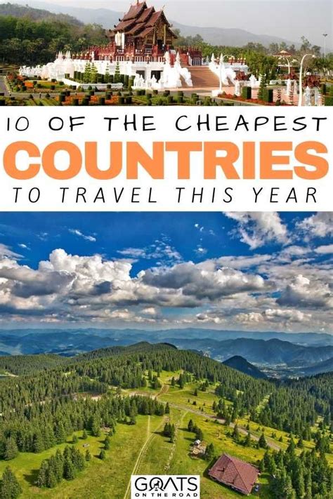 Top 10 Cheapest Countries To Visit This Year Goats On The Road In 2021 Cheap Countries To