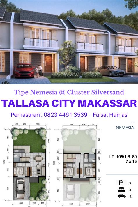 Citraland cibubur perumahan persembahan dari ciputra group yang mengusung konsep festive urban living, yang menghadirkan sebuah kawasan hunian yang eksklusif di tengah atmosfer yang. Harga Rumah Citraland Tallasa City Cluster Silversand ...