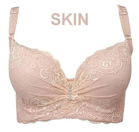 2015 plus size full coverage push up bra sexy lace bra cotton intimate brassiere thin cup bra
