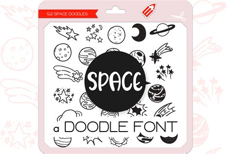 The Space Font By Wadlen Creative Fabrica