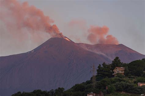 Its base has a circumference of about. Italy's Etna Volcano Erupts on Sicily, Closing 2 Airports | Voice of America - English