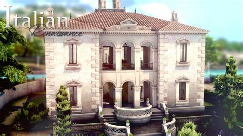 Italian Renaissance Villa Part 3 Final 🍷 🍰 The Sims 4 Speed Build W
