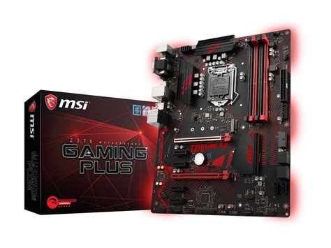 Msi Z370 Gaming Plus Lga 1151 300 Series Atx Intel Motherboard