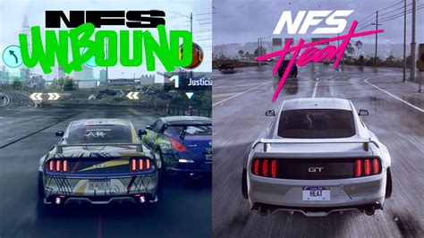 Need For Speed Unbound Vs Need For Speed Heat Early Gameplay Comparison