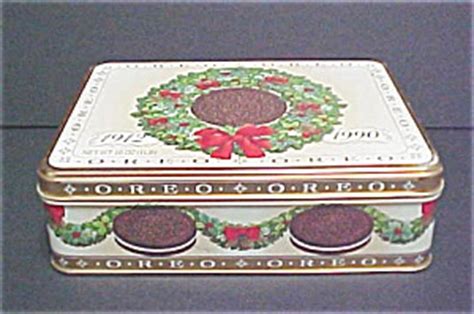 Oreo Holiday Tin Limited Edition Tins Christmas At