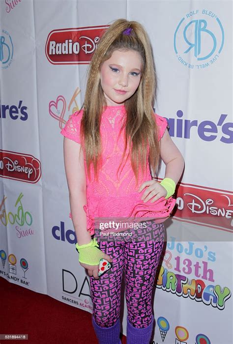 Actress Ella Anderson On The Red Carpet At Jojo Siwa From Dance