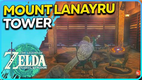 Mount Lanayru Skyview Tower Zelda Tears Of The Kingdom Youtube