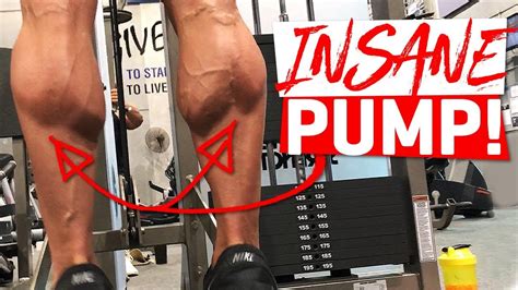 X Calf Super Set Craziest Pump Ever Youtube