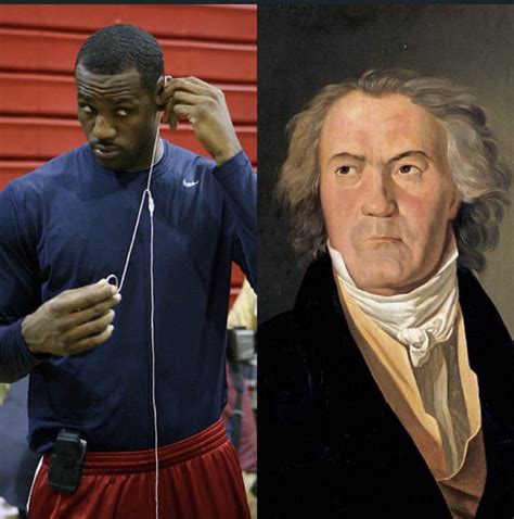 Nba Memes On Twitter Lebron Listens To Beethoven Coz He Knows There Arent Any Lyrics To Mess Up