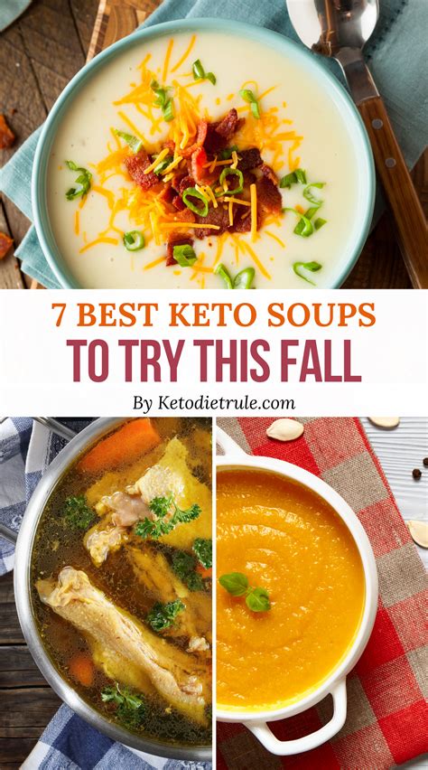 7 Best Keto Soup Recipes To Warm You Up Dinner Recipes Healthy Low