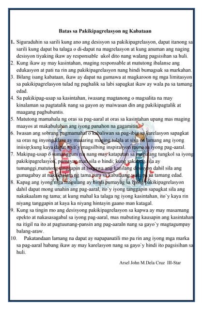 Talumpati Tungkol Sa Pagpapalaki Ng Magulang Sa Anak