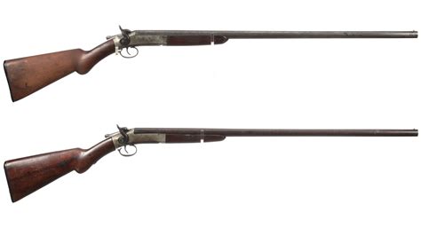 Two Single Barrel Shotguns Rock Island Auction