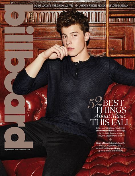 Shine On Media Shawn Mendes Covers Billboard Magazine