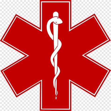 Logo Serpent Et épinglette Star Of Life Symbole Des Services Médicaux D