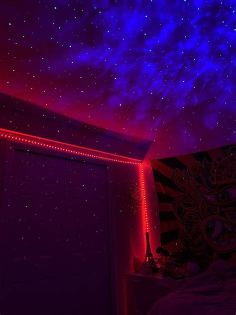 Led Bluetooth Nebula Cloud Galaxy Projector 20 Led Lighting Bedroom