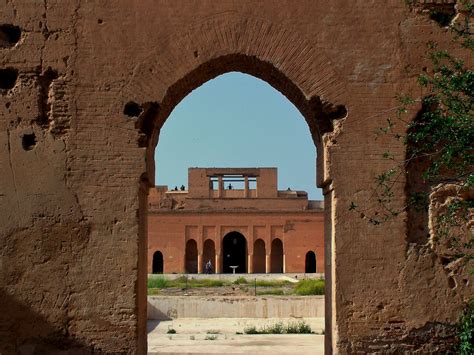 El Badi Palace قصر البديع‎ In Marrakech Morocco March Flickr
