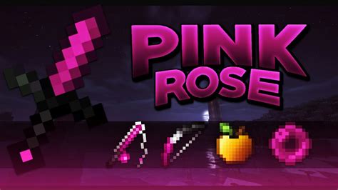 Pink Rose Pack 16x Pvp Texture Pack Minecraft Pe 1