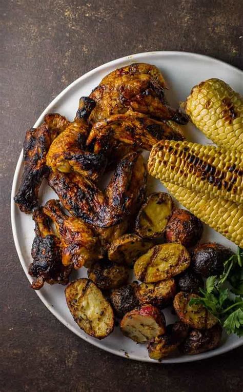 How to grill chicken wings. Spicy Balsamic & Honey Chicken Wings • The Wicked Noodle