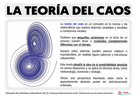 Qué es La Teoría del Caos