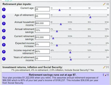 Social Security Detailed Calculator Debrarhianna