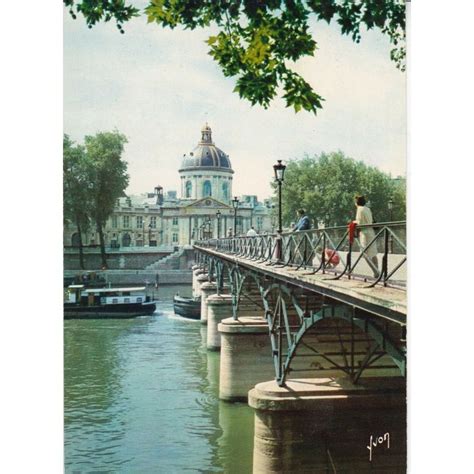 Pont Des Arts Et Linstitut Paris France Postcard Unused Vgc On Ebid