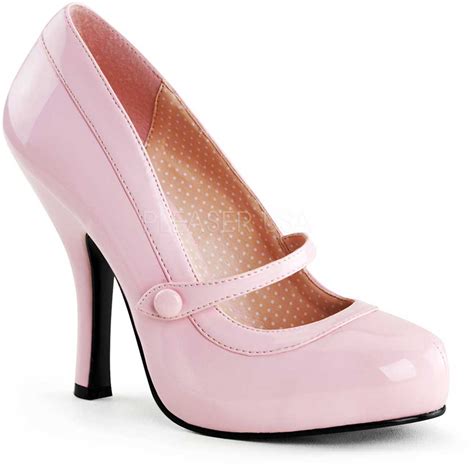 Sexy Polka Dot Lined Hidden Platform Mary Jane Pump High Heels Shoes
