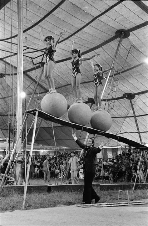 Balancing Act At The Clyde Beatty Cole Bros Circus August 26 1975