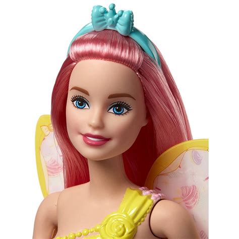 Mattel Barbie Dreamtopia Fairy Doll With Pink Peekaboo