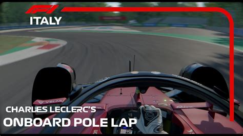 Charles Leclerc S Onboard Pole Lap Italian Grand Prix Assetto