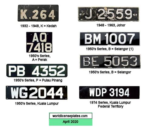 We specialize in special or nice car number plate, vip number plate. License Plates of Malaysia