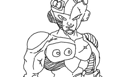 Golden Frieza Coloring Pages Coloring Pages