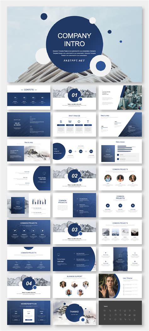 A Business Plan And Introduction Presentation Template Original And
